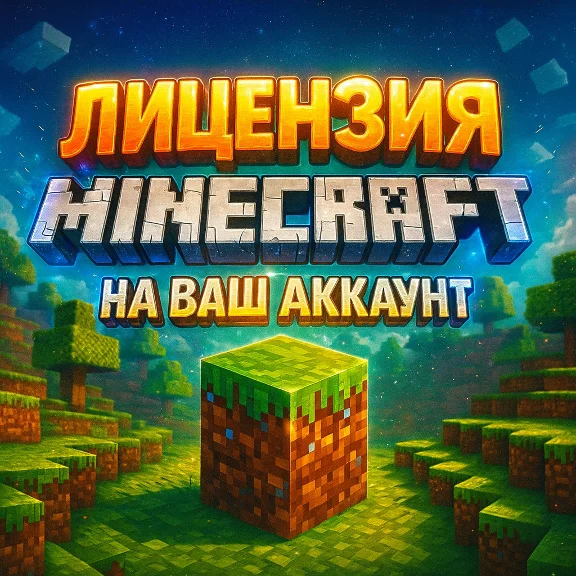 Minecraft License for Your Account (Forever)