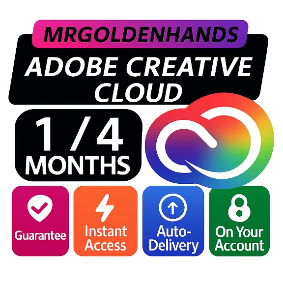 Adobe Creative Cloud — 1 месяц — на вашем аккаунте