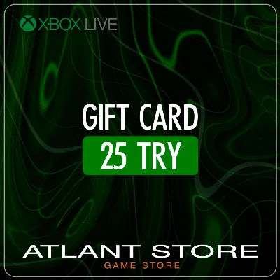 Xbox Live Gift Card 25 TRY ₺ (Turkey)