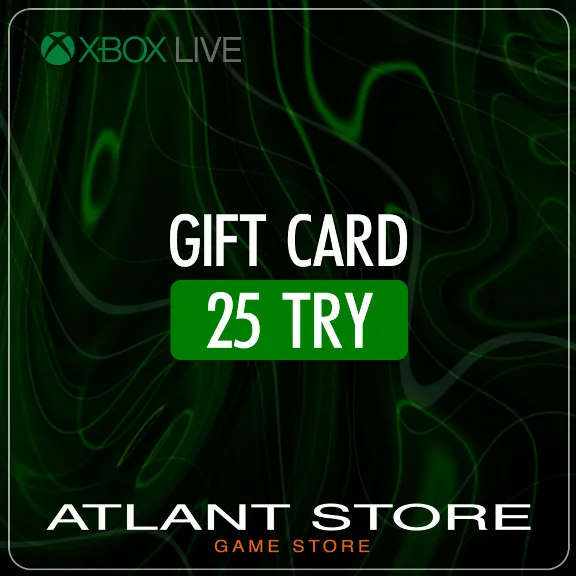 Xbox Live Gift Card 25 TRY ₺ (Turkey)