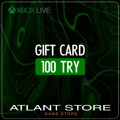 Подарочная карта Xbox Live на 100 TRY ₺ (Турция)
