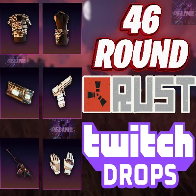 RUST TWITCH DROPS ✅ 46 РАУНД АВТОВЫДАЧА ✨ 6/6 СКИН