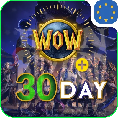 World of Warcraft 30 дней + Classic EU/RU/CIS карта вре