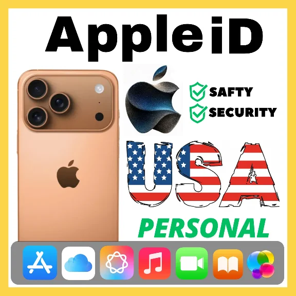 🟢 VIP APPLE ID AMERICAN (USA) FOREVER