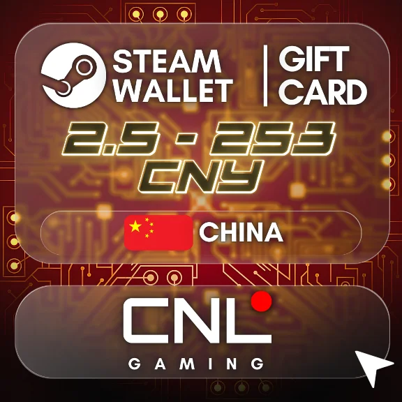 Steam Wallet China 2.5 ~ 253 CNY | Подарочные карты