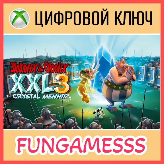 Asterix & Obelix XXL3: The Crystal Menhir XBOX+PC КЛЮЧ