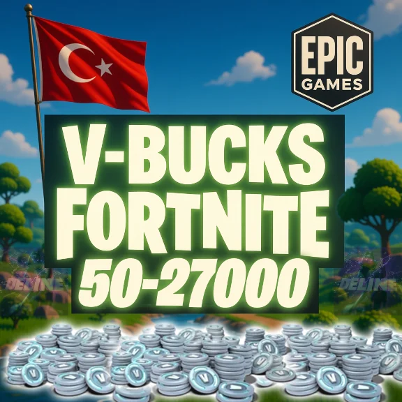 💰 ФОРТНАЙТ В-БАКСЫ 50 - 27000 ✨ EPIC GAMES ТУРЦИЯ ♦️