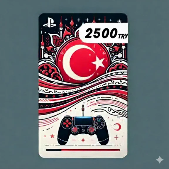 PSN Gift Card Turkey 2500 TL Instant Auto Delivery