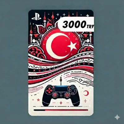 PSN Gift Card Turkey 3000 TL Instant Auto Delivery