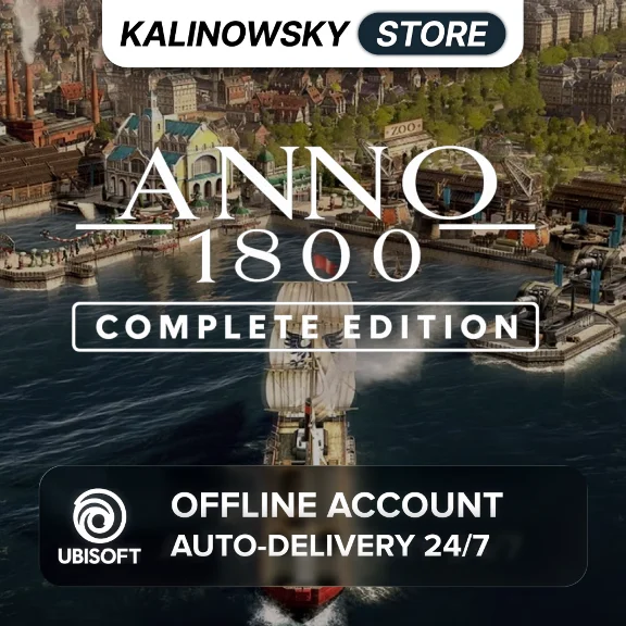 ⭐ANNO 1800 COMPLETE EDITION + DLC · АВТО 24/7