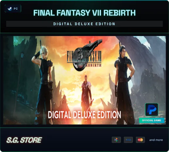 ❤️ FINAL FANTASY VII 7 REBIRTH Digital Deluxe Edition