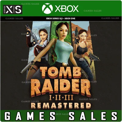✅TOMB RAIDER I-III REMASTERED STARRING LARA CROFT❤️XBOX