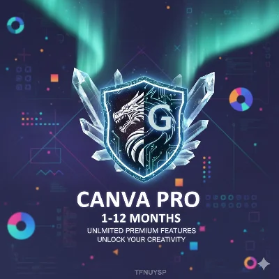 🚀 Canva Pro Team Invite 1-6 Month – Instant Access