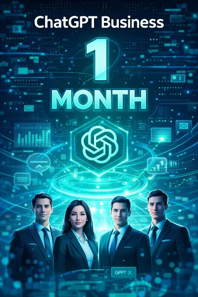 ChatGPT 5.4 Business Team - Быстрое приглашение на 1 месяц в ваш личный аккаунт.