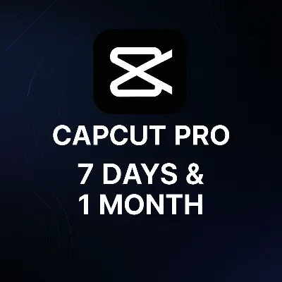 CAPCUT PRO — 7 дней / 1 месяц /6 месяцев/ 12 месяцев