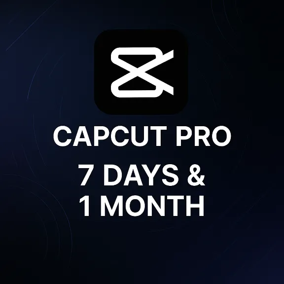 CAPCUT PRO — 7 дней / 1 месяц /6 месяцев/ 12 месяцев