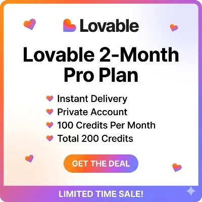 Lovable AI Pro — 2 месяца | Личный аккаунт | Мгновенно