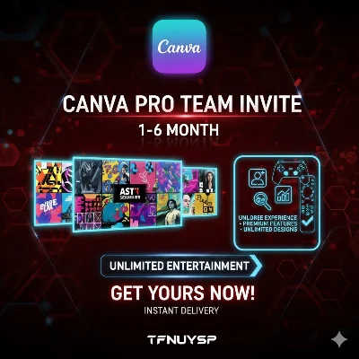 🚀 Canva Pro Team Invite 1-3–6 мес | Мгновенно