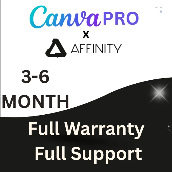Canva Pro+Affinity 3-6 месяцев | Приглашение по почт