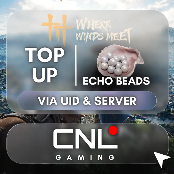 TOP UP - Where Winds Meet, Global, Via UID