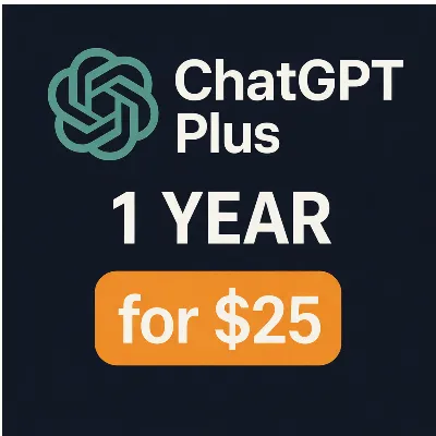 Подписка ChatGPT Plus на 1 год