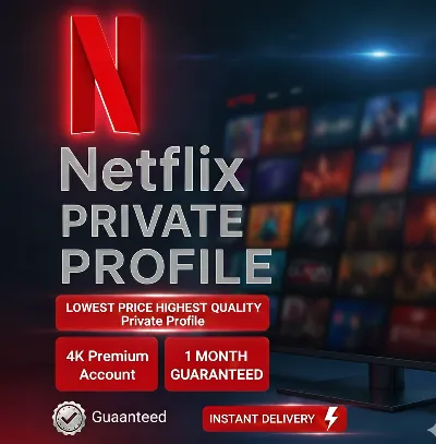 Netflix PRIVATE PROFILE 1-МЕСЯЦ-4K Premium