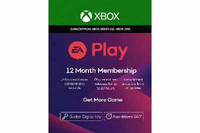 EA Play (EA Access) | 12 M Xbox (Глобальный Ключ| РФ)