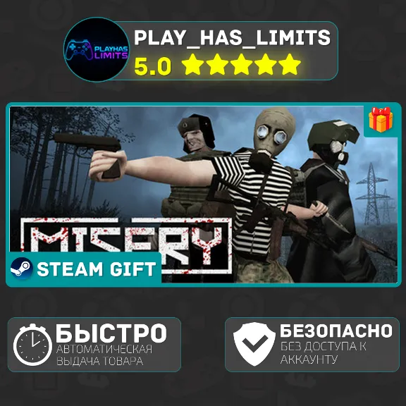🎁MISERY *RU/BY/UA/CIS Steam Auto
