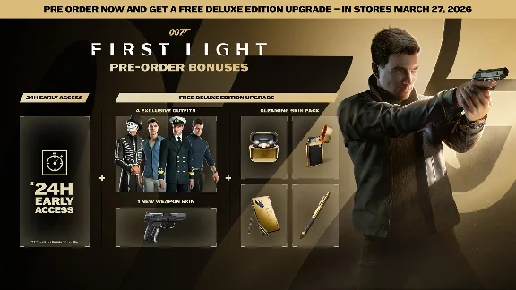 007 First Light +SELECT REGION · STEAM RU · AUTO