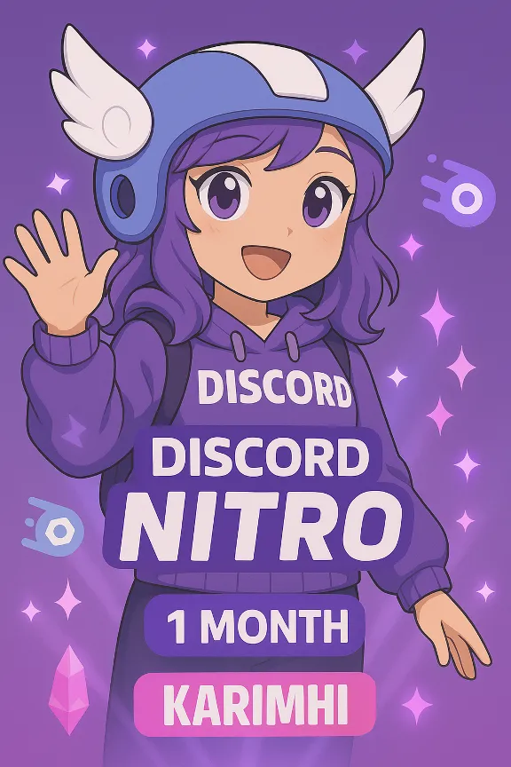 DISCORD NITRO 1 MONTH + 2 BOOST