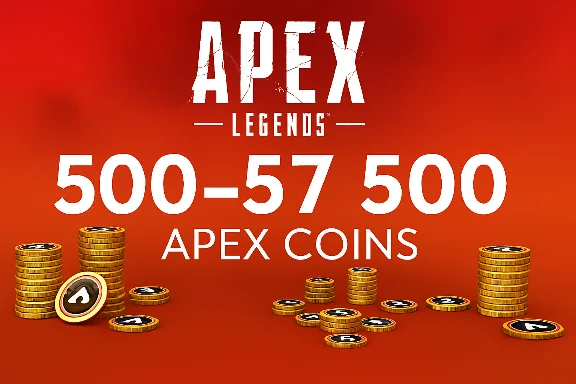 Apex coins 500- 1000-2150-4350-6700-11500x1x2x3x4x5
