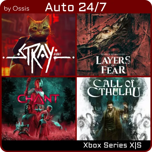 XBOX 24/7 Stray Layers of Fear 2023 The Chant Call of C