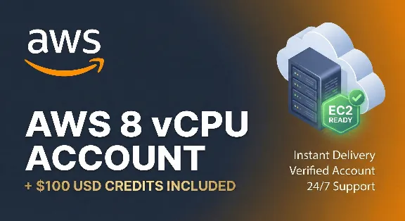 🔥 8 виртуальных процессоров AWS | Кредит 100 долларов