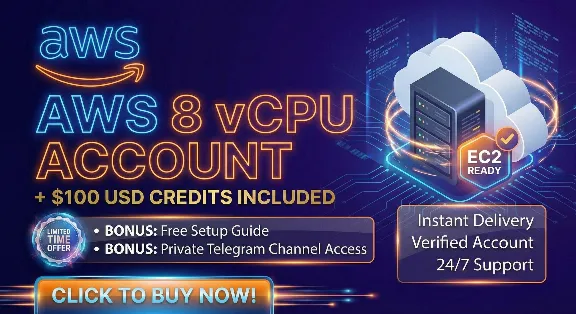 🔥 8 виртуальных процессоров AWS | Кредит 100 долларов