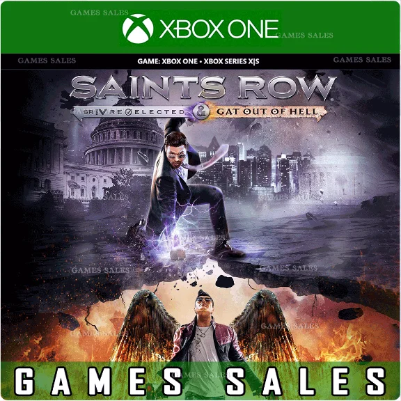 ✅❤️SAINTS ROW IV: RE-ELECTED GAT OUT OF HELL✅XBOX🔑KEY