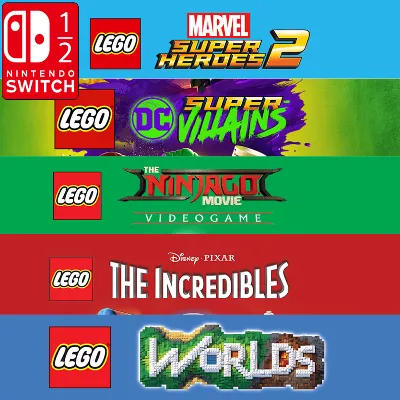 Сборник LEGO 2 (5 games) | Nintendo Switch 1/2