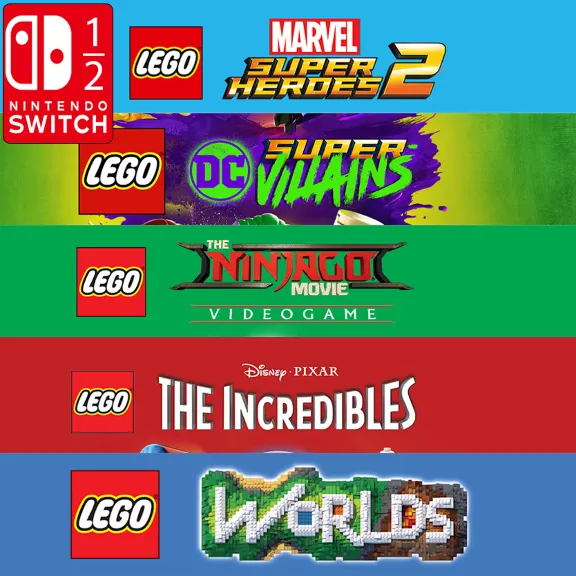 Сборник LEGO 2 (5 games) | Nintendo Switch 1/2