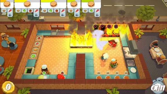 ✅❤️OVERCOOKED❤️XBOX ONE+XBOX SERIES X|S🔑KEY✅