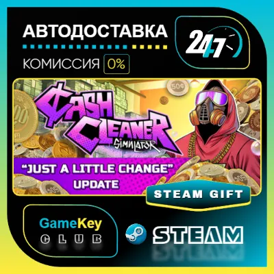 Cash Cleaner Simulator / STEAM GIFT / Select Countries