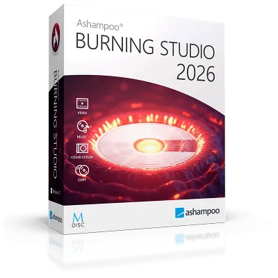 Ashampoo Burning Studio 2026 | Perpetual License Key. Burn CDs, DVDs, Blu-ray Disc