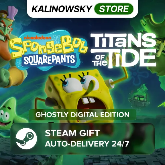 🚀SPONGEBOB SQUAREPANTS: TITANS OF THE TIDE · GHOSTLY · ВЕСЬ МИР