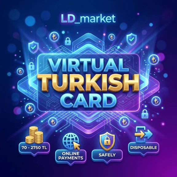 Виртуальная турецкая карта - оплата сервисов