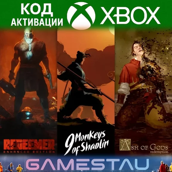 9 Monkeys of Shaolin + Ash of Gods + Redeemer XBOX КЛЮЧ