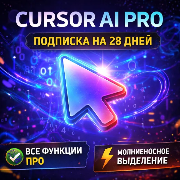 Сursor AI PRO | Подписка на 28 дней