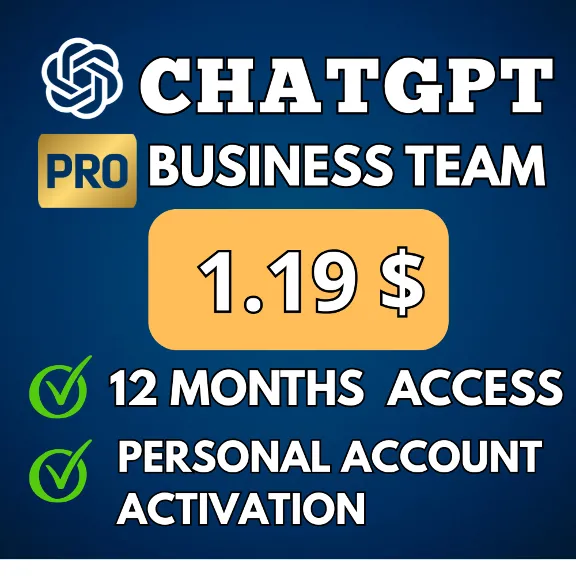 ChatGPT 5.4 Business Team 1Month |Instant&Full Warranty