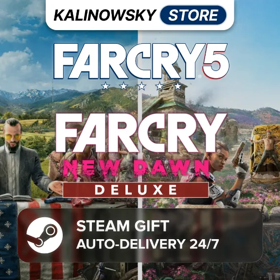 🚀FAR CRY 5 + FAR CRY NEW DAWN DELUXE · WORLDWIDE