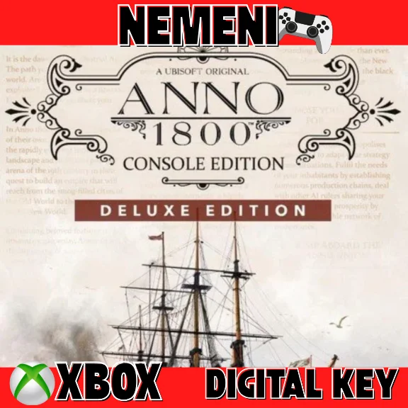 ANNO 1800 CONSOLE EDITION DELUXE XBOX Series X/S KEY