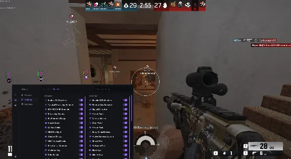 Рабочий чит Ancient для игры Rainbow Six Siege
