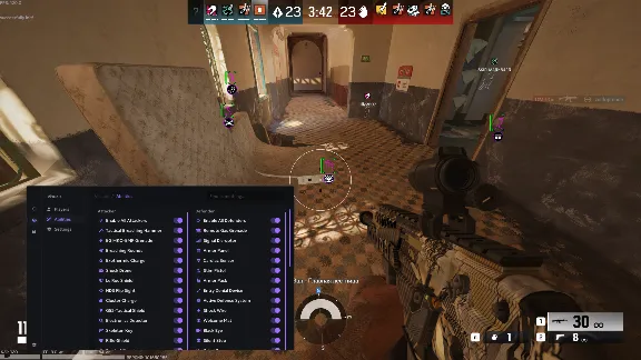 Рабочий чит Ancient для игры Rainbow Six Siege