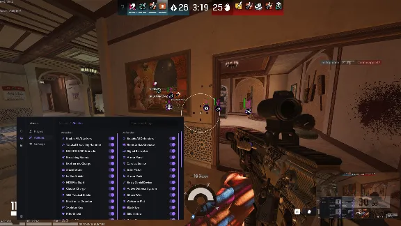 Рабочий чит Ancient для игры Rainbow Six Siege